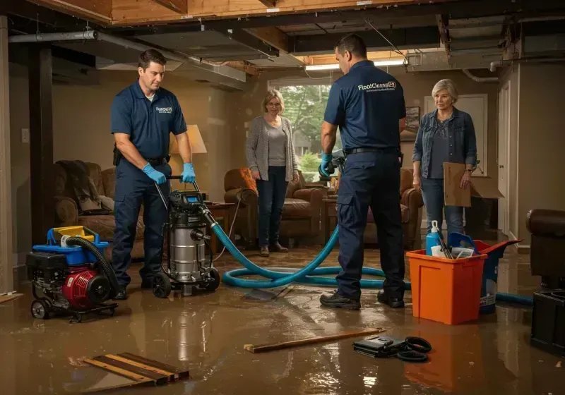 Basement Water Extraction and Removal Techniques process in Bethel, OH